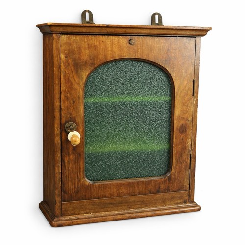 Pensile vintage legno vetrina - pensile,