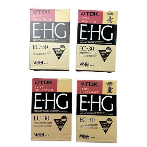 Tdk 30 vhs c - 4x, ec-30,