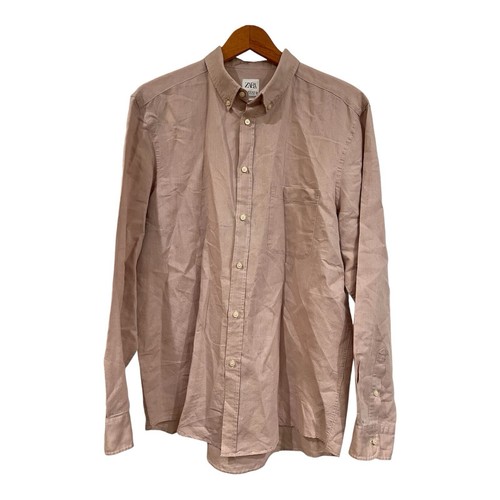 Zara camicia uomo - uomo, lino