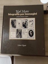 Libro Karl Marx biografia per immagini  Editori Riuniti 1a Edizione 1983