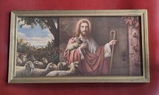 Vintage AP Chicago Wood Framed