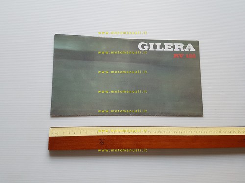 Gilera 125 1983 depliant - 125,