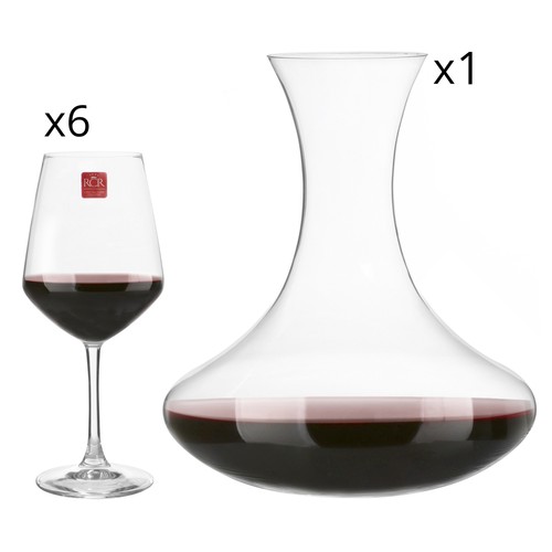 Rcr set calici decanter - set, e