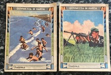 2 Quaderni Pigna periodo del Fascio, anni '30