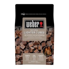 Cubetti accendi fuoco naturali Weber 17612