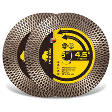 2 Discos Diamante 4 1/2 Pulg