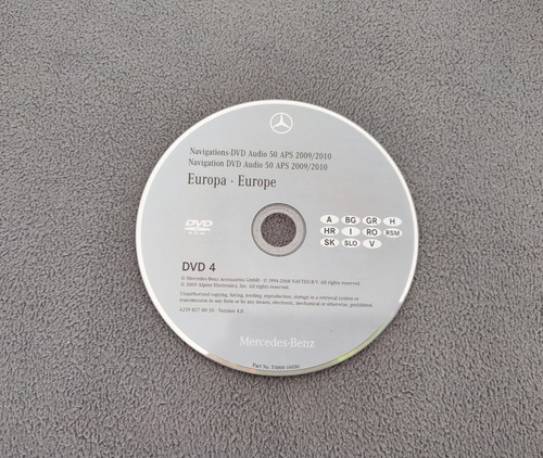Dvd navigazione mercedes - dvd, audio