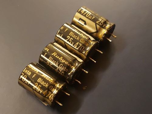 Capacitor rubycon black - rubycon,