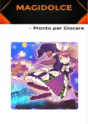 Yugioh mazzo deck magidolce - mazzo,
