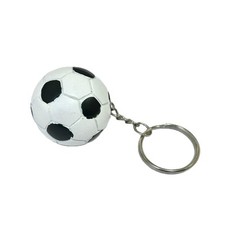 Portachiavi PALLONE DA CALCIO in resina 3 cm BOMBONIERA 1G20