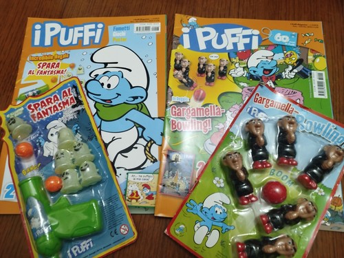 Lotto riviste puffi con - lotto,