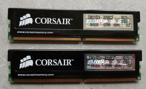 Corsair xms 2x1 gb - gb,