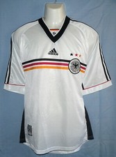 GERMANIA BIERHOFF KLINSMANN KAHN FIFA WORLD CUP 1998 Francia VINTAGE maglia L