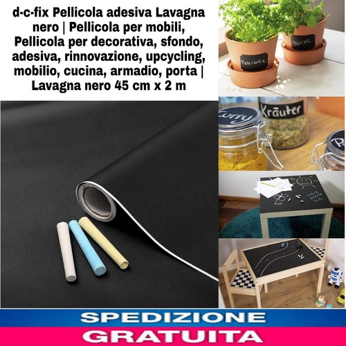 Pellicola adesiva lavagna - adesiva,