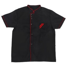  Camice da cuoco nero a