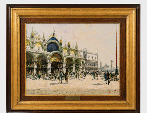 Luigi pagan dipinto - dipinto, olio