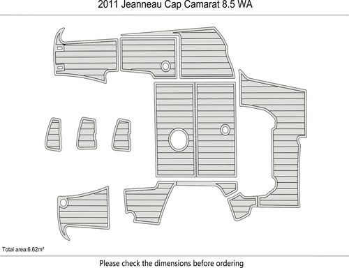 2011 jeanneau cap camarat - jeanneau,