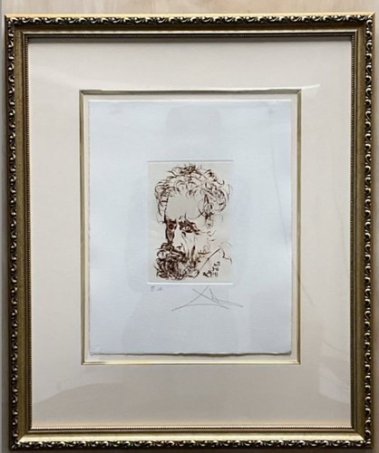 Signed salvador dali 1968 - signed,