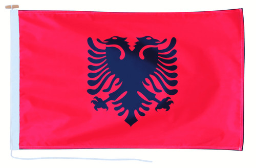 Bandiera dell albania - bandiera, dell'albania