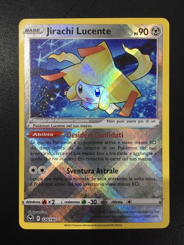 Pokemon jirachi lucente - -,