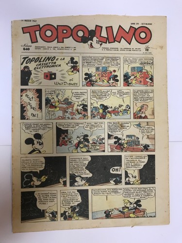 Topolino giornale 1947 - giornale, n°