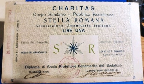 Charitas stella romana corpo - romana,
