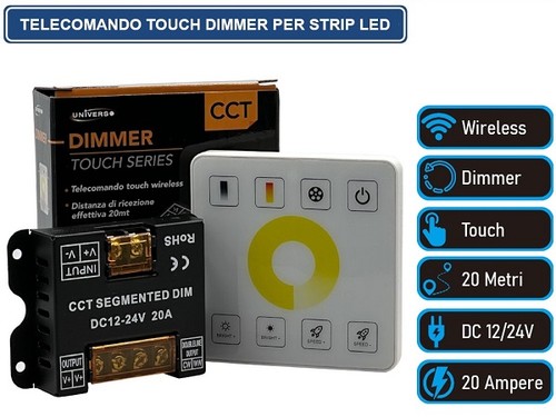 Telecomando wireless touch - telecomando,