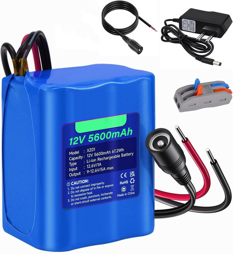 12v 5600mah batteria agli ioni - agli,