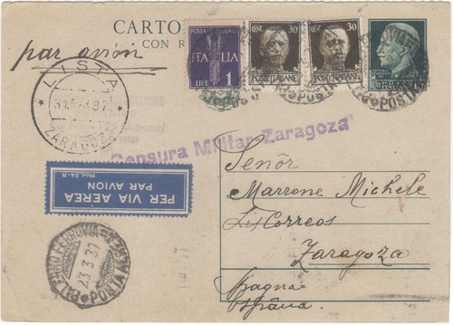 Intero postale parte - intero,