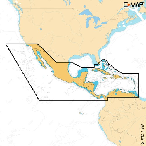 Map reveal america - c-map, x