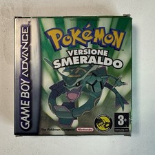 Pokémon Smeraldo ITA COMPLETO Nintendo Game Boy Advance ORIGINALE Quasi Perfetto