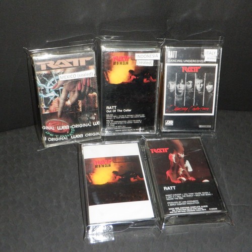 Ratt cassette sealed lot - cassette,