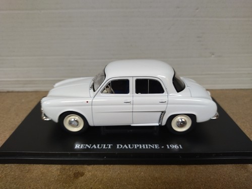 Renault dauphine 1961 white - dauphine,