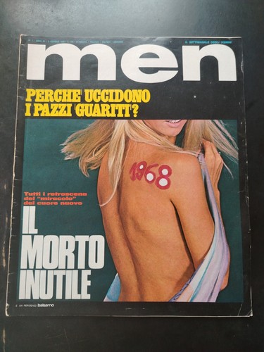 Rivista men anno 1968 - anno, con