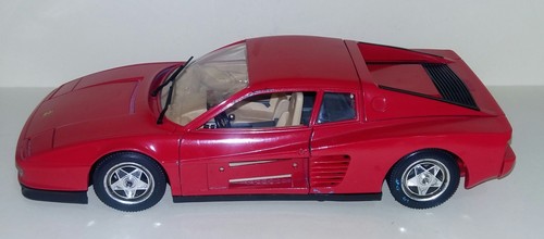 Burago ferrari testarossa - 1/18,