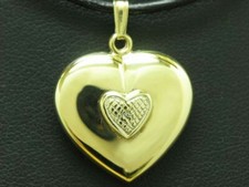 8kt 333 Oro Giallo Ciondolo a