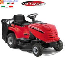 Trattorino Tagliaerba a Scoppio CASTELGARDEN Motore Benzina 352cc Rasaerba 84cm