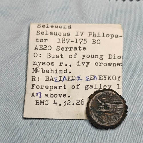 Seleucid seleuco 187 175 - seleucid, iv