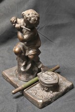 Calamaio in bronzo XIX°