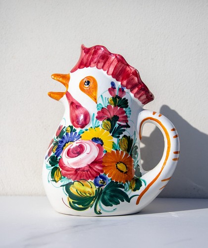 Brocca gallo ceramica - in, di