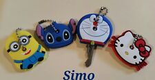 PORTACHIAVI COPRICHIAVI CHIAVE IDEA REGALO STICK MINIONS KITTY DORAIMON NOVITA 