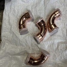 Gomiti 42 mm in rame Pressfit