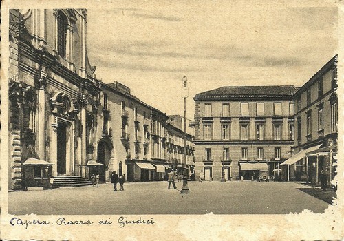 Capua piazza dei - piazza, giudici