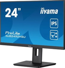 Monitor iiyama Prolite XUb2492-HSU-b6 24 pollici fullhd ips led 75hz nero pivot