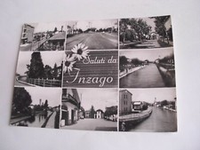 Milano - Saluti da Inzago - spedita  f. g. 1962 franc asp 