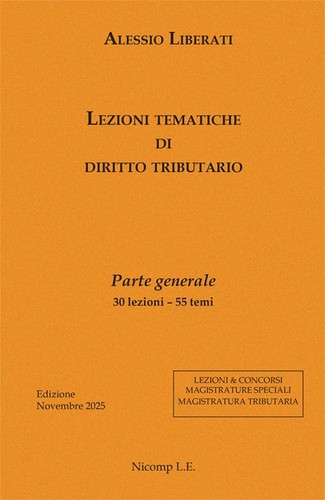 Lezioni tematiche diritto - lezioni,