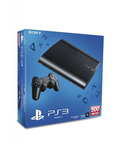 Console ps3 super slim 500gb - ps3,