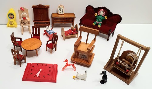 Lotto mobili legno - in,