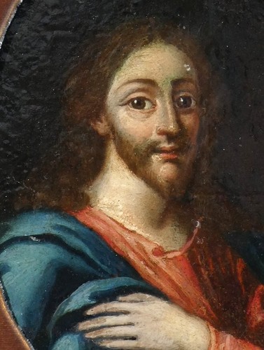 Antico quadro religioso olio