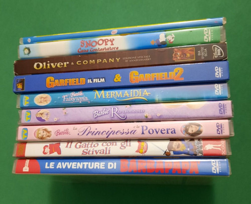 Lotto dvd cartoni animati - lotto, n.9